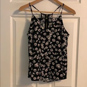 Papermoon small sleeveless flowy flower shirt